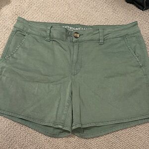 American Eagle Outfitters Women's Olive Cargo Shorts